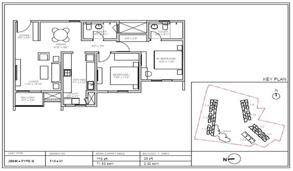 Prestige Evergreen Floor Plan