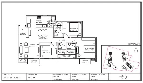Prestige Evergreen Floor Plan