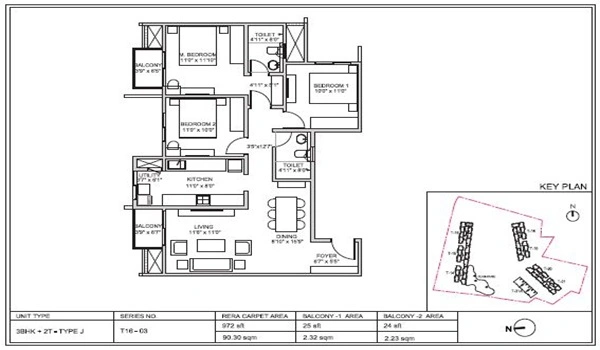 Prestige Evergreen Floor Plan
